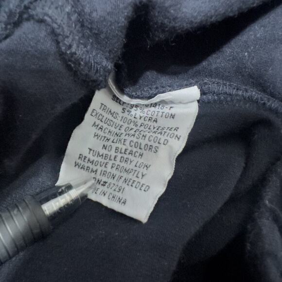 JW Johnny Was Leggings Small Black Embroidered Stretch Boho Cotton Pull On - Picture 8 of 8